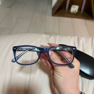 Ray-Ban Blue Square Glasses